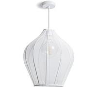 TechBrey Suspension Métal et Tissu Ø400 mm Yara Rosa Empolvado Rosa Empolvado