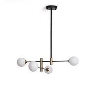 TechBrey Suspension Métal et Verre Bull 4 Noir mat Noir mat