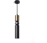 TechBrey Suspension Métal et Verre Luyo Noir mat Noir mat