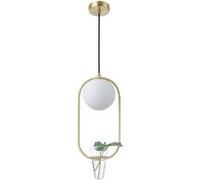 TechBrey Suspension Métal et Verre Moonlight Puncak Doré Doré G