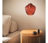 TechBrey Suspension Métal et Verre Oradea Rouge Rouge