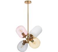 TechBrey Suspension Métal et Verre Papallona Doré Doré G
