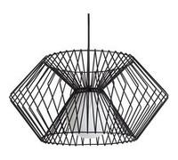 TechBrey Suspension Métal Hexagone Noir Noir G