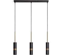 TechBrey Suspension Métal Lumen 3 Spots Noir 65 mm Noir G