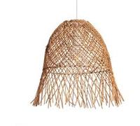 TechBrey Suspension Rotin Extérieure Toraja Noir extérieur Naturel G