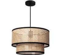 TechBrey Suspension Rotin Huela Doppio Naturel Naturel G