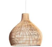 TechBrey Suspension Rotin Kaikura-M ILUZZIA Textile naturel Naturel