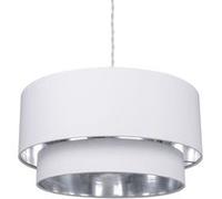 LEDKIA LIGHTING Suspension textile TechBrey Reflect Duo Blanc G