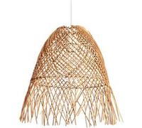 TechBrey Suspension Toraja Rotin Textile noir Naturel