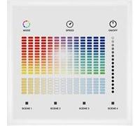 TechBrey Télécommande Variateur Murale Tactile LED RGBWW DALI Master Blanc Blanc G