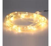 TechBrey Tube Lumineux Slim LED Rond 220V AC 14 LED/m Blanc Chaud IP44 7.5m 2700K Blanc chaud Transparent