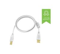 Techconnect 2 - Câble USB - USB type B (M) pour USB (M) - USB 2.0 - 5 m - blanc