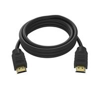 Techconnect - High speed - câble HDMI avec Ethernet - HDMI mâle pour HDMI mâle - 5 m - double blindage - noir - support pour 8K60Hz, débit de