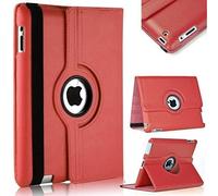 TechDealsUK étui-support rotatif à 360° en similicuir à rabat pour iPad 2 3 4