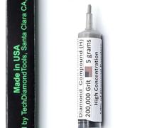 TechDiamondTools Diamond Lapidary Pâte à seringue 5 g Concentration 50 % de poudre de diamant, 200,000 grit / 0 - 0.1 microns, Grain 200 000 / 0-0,1 microns.
