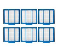 Techecook Lot de 6 filtres Hepa R101AE compatibles avec les aspirateurs Shark ION, IQ, EZ, AI : RV1001AE RV101 RV1001 AV970 AV993 RV912S AV1002AE - Pièce n° RVFFK950 et 1172FK8 70