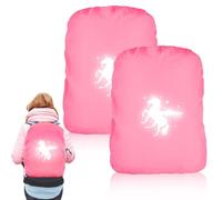 TECHEEL Housse de protection contre la pluie pour cartable pour enfant - Housse de protection contre la pluie - Compatible avec la protection du sac à dos Step - Pour l'extérieur, le camping, la