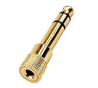 TechExpert Adaptateur Jack 3,5mm Femelle vers 6,35mm Male Haute qualité