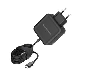 TechExpert Alimentation Universelle USB Type C Power Delivery 65 Watts pour notebooks Smartphones tablettes