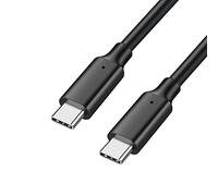 TechExpert Câble USB C vers USB C PD Charge Rapide 60W 10gb/sec noir Compatible avec MacBook Pro iPad Air 4 Galaxy S22 Ultra S21 S20 Note 10 A70 Steam Deck Xbox Switch PS5 Manette