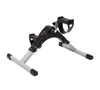 TechFit Mini Vélo d'Appartement Pliable Portable 2,35 kg - Exercice Bras Jambes Réglable 5 Niveaux Résistance Mécanique Écran LCD Antidérapant pour Personnes Âgées Bureau Maison 1 Unité