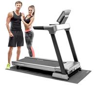TechFit Rubber Fitness Mat - Non-slip Floor Protection Mat for Treadmill, Exercise Bike, Rowing and Gym Equipment 198 x 92 x 0.5 cm