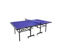 TechFit Table de ping-Pong pour d'intérieur - Dimensions Tournois, Panneau Robuste en résine mélamine de 4 mm avec Couche protectrice Anti-Rayures, résistant aux intempéries, Pliable