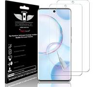 TECHGEAR 2 Pack Protecteur d'écran Convient au Honor 70 5G [Screen Angel] [Identification d'empreintes digitales] [Compatible avec Les Coques] [Couverture d'écran complète] Film TPU