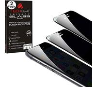 TECHGEAR 2 Pack Protection Anti Espion pour iPhone SE 2022/2020, iPhone 8/7, iPhone 6/6s - PRIVACY Protecteur Plein Écran Complet en Verre Trempé Compatible avec iPhone SE 2022/2020, iPhone 8/7/6