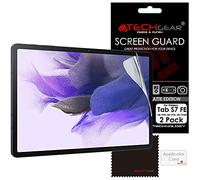 TECHGEAR 2 Pack Protection Écran Anti-Reflet pour Galaxy Tab S7 FE 2021 (SM-T730 / SM-T736) Anti Glare MATTE Film de Protection Écran Mat Compatible avec Samsung Galaxy Tab S7 FE 12.4