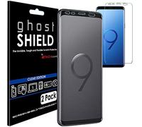 TECHGEAR [2 Pack] Protection Écran pour Galaxy S9 [ghostSHIELD] Film de Protection Souple en TPU avec Protection Totale de l’Écran Compatible pour Samsung Galaxy S9 (Séreis SM-G960)