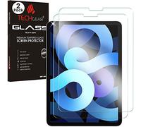 TECHGEAR 2 Pack Verre Trempé iPad Air 5, Air 4 (10.9 pouces 5eme/4eme génération) Protecteur Écran [2.5D] [9H] [Clair Crystal] [Anti Rayures] [Sans Bulles] Verre Trempé iPad Air 5 2022 / Air 4 2020