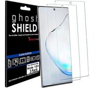 TECHGEAR [3 Pack] Protection Écran Compatible avec Samsung Galaxy Note 10 Plus/Note 10+ 5G [ghostSHIELD] Film Protecteur Écran en TPU avec Protection Totale de l’Écran y Compris les Bords Incurvés