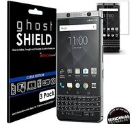 TECHGEAR [3 Pack] Protection Écran pour BlackBerry KEYone [ghostSHIELD] Film de Protection Souple en TPU avec Protection Totale de l’Écran Compatible pour BlackBerry KEYone