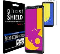 TECHGEAR [3 Pack] Protection Écran pour Galaxy J6 [ghostSHIELD] Film de Protection Souple en TPU avec Protection Totale de l’Écran Compatible pour Samsung Galaxy J6 2018 (SM-J600)