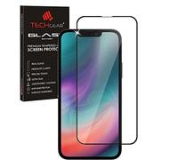 TECHGEAR 3D Verre Trempé iPhone 14 Plus - Protecteur d'Écran en Verre Trempé avec Adhésif et Protection Plein Écran Compatible avec iPhone 14 Plus Adhesif Plein Écran