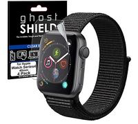 TECHGEAR [4 Pack] Protection Écran pour Apple Watch 40mm Séries 4 [ghostSHIELD] Film de Protection Souple en TPU avec Protection Totale de l’Écran Compatible pour Apple Watch 40mm [Séries 4]