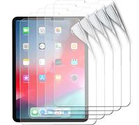 TECHGEAR 5 Pack Protection d'Écran pour iPad Pro 12.9 (6ème 5ème 4ème 3ème Génération), Film de Protection Ultra Clair Compatible pour Nouvel iPad Pro 12,9 pouces 2022/2021/2020