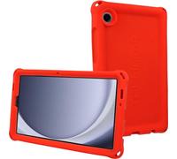 TECHGEAR Bumper Coque pour Samsung Galaxy Tab A9 8,7 2023 (SM-X110/SM-X115) Silicone Coque de Protection Caoutchouc Résistante aux Chocs avec Bords et Coins Renforcés + Film de Protection