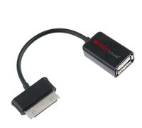 TECHGEAR® Câble adaptateur USB OTG 30 broches vers USB femelle pour Samsung Galaxy Tab 2 7.0 P3100 et P3110