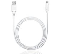 TECHGEAR Câble Chargeur/Transfert de Données USB C vers USB 3.1 (1M) pour Appareils USB Type-C Compatible avec iPad Pro 12.9 ET iPad Pro 11 2021/2020/2018 [Blanc]