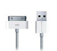 TECHGEAR Câble USB pour Apple iPhone 2G 3G 3GS 4 4G 4S - iPhone Câble USB Chargeur et Synchronisation Compatible avec Macs et PC