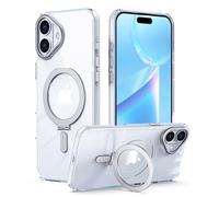 TECHGEAR Coque avec support pour iPhone 16 Plus [anneau Fusion Armour] de qualité supérieure, hybride, robuste, robuste, magnétique, béquille, compatible avec MagSafe pour iPhone 16 Plus 6,7",