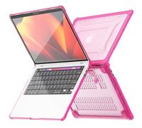 TECHGEAR Coque Compatible avec MacBook Pro 13 2022/2020/2018, Coque de Protection Rigide à Clipser avec béquille, A2338, A2289, A2251, A2159, A1989, A1706, A1708, Transparente, résistante aux Chocs