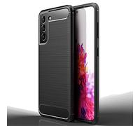 TECHGEAR Coque en Fibre de Carbone Galaxy S22 Plus 5G [Stealth Case] Coque Protection en TPU Souple, Antichoc, Mince et Souple avec détail en Fibre de Carbone Conçue pour Samsung Galaxy S22+