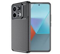 TECHGEAR Coque en fibre de carbone RedMi Note 13 Pro 5G [Coque CarbonFlex flexible, résistante aux chocs, ultra fine, coque de protection en TPU souple avec détails en fibre de carbone conçue pour Xia