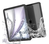 TECHGEAR Coque étanche pour Apple iPad Air 13" M3/M2 (2025/2024) [Poseidon] Coque fine et robuste résistante aux chocs avec protecteur d'écran intégré, support et sangle
