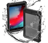 TECHGEAR Coque Étanche pour iPad Mini 5ème Gén (2019) / iPad Mini 4 [Poseidon Case] Coque Étanche Ultra-Résistante avec Protection d'Écran Intégré + Support et Sangle de Cou pour iPad Mini 5 4