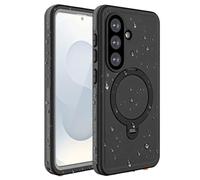 TECHGEAR Coque étanche pour Samsung Galaxy S26 Plus avec support et prise en main - Coque sous-marine IP68, protection intégrale résistante aux chocs à 360°, compatible avec charge magnétique