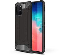 TECHGEAR Coque Galaxy S10 Lite Antichoc, Tough Anti Choc, Coque de Protection Antichoc Double Épaisseur [Fort Coque] Compatible avec Samsung Galaxy S10 Lite - Noir